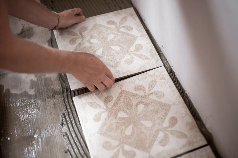 Custom Patterned Tile Installations